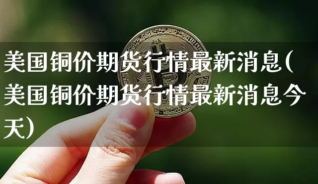 美国铜价期货行情最新消息(美国铜价期货行情最新消息今天)_https://www.qgjzrcxxzxpt.com_广期所_第1张