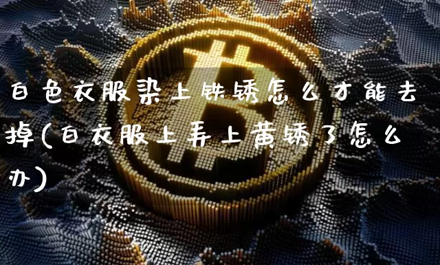 白色衣服染上铁锈怎么才能去掉(白衣服上弄上黄锈了怎么办)_https://www.qgjzrcxxzxpt.com_上期能源_第1张