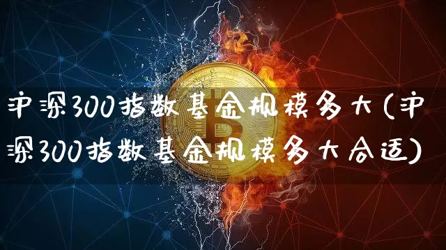 沪深300指数基金规模多大(沪深300指数基金规模多大合适)_https://www.qgjzrcxxzxpt.com_郑商所_第1张