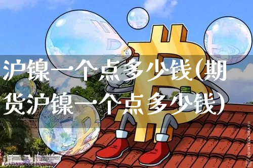沪镍一个点多少钱(期货沪镍一个点多少钱)_https://www.qgjzrcxxzxpt.com_大商所_第1张