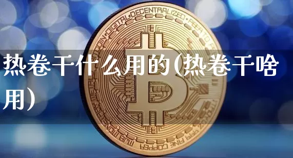 热卷干什么用的(热卷干啥用)_https://www.qgjzrcxxzxpt.com_上期能源_第1张