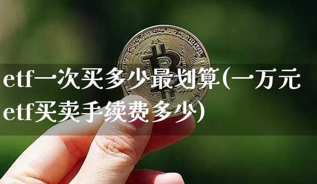 etf一次买多少最划算(一万元etf买卖手续费多少)_https://www.qgjzrcxxzxpt.com_大商所_第1张