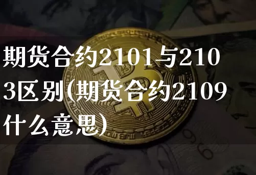 期货合约2101与2103区别(期货合约2109什么意思)_https://www.qgjzrcxxzxpt.com_广期所_第1张