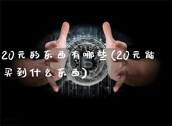 20元的东西有哪些(20元能买到什么东西)_https://www.qgjzrcxxzxpt.com_上期能源_第1张