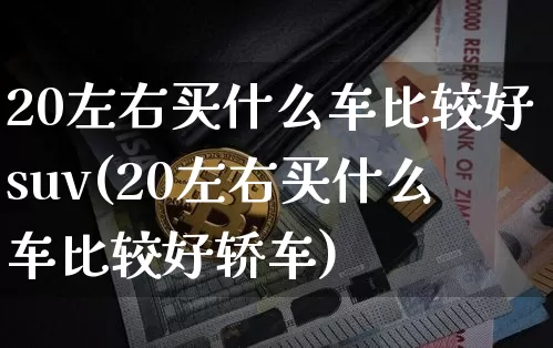20左右买什么车比较好suv(20左右买什么车比较好轿车)_https://www.qgjzrcxxzxpt.com_广期所_第1张