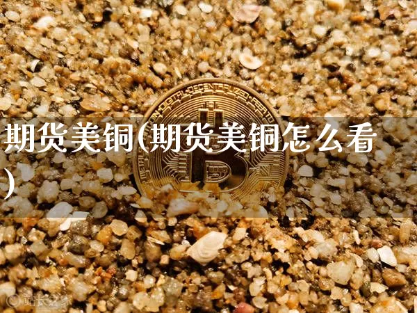 期货美铜(期货美铜怎么看)_https://www.qgjzrcxxzxpt.com_广期所_第1张
