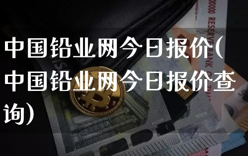 中国铅业网今日报价(中国铅业网今日报价查询)_https://www.qgjzrcxxzxpt.com_广期所_第1张