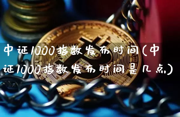 中证1000指数发布时间(中证1000指数发布时间是几点)_https://www.qgjzrcxxzxpt.com_上期所_第1张
