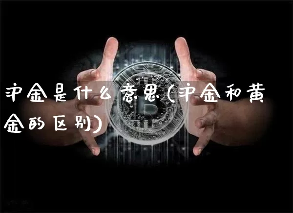 沪金是什么意思(沪金和黄金的区别)_https://www.qgjzrcxxzxpt.com_大商所_第1张
