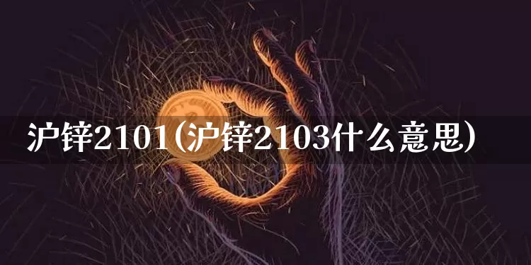沪锌2101(沪锌2103什么意思)_https://www.qgjzrcxxzxpt.com_广期所_第1张
