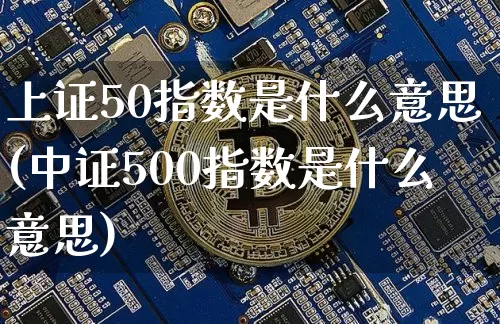 上证50指数是什么意思(中证500指数是什么意思)_https://www.qgjzrcxxzxpt.com_上期所_第1张