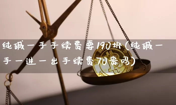 纯碱一手手续费要190块(纯碱一手一进一出手续费70贵吗)_https://www.qgjzrcxxzxpt.com_广期所_第1张