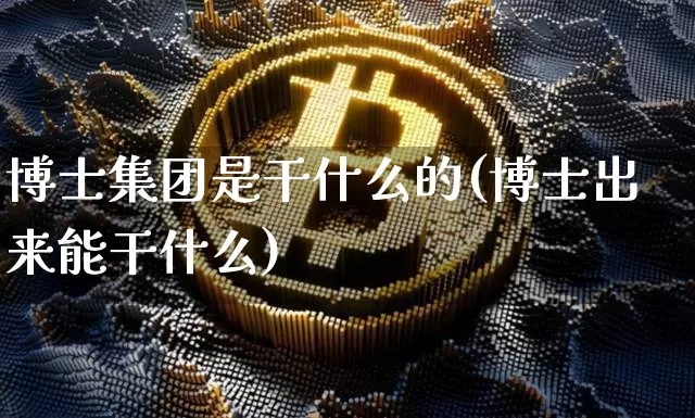 博士集团是干什么的(博士出来能干什么)_https://www.qgjzrcxxzxpt.com_大商所_第1张